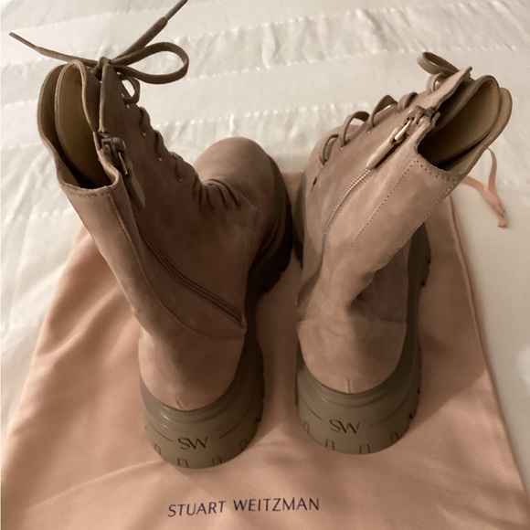 Bedford Sleek Lace-Up Bootie Cashmere Tonal - Picture 5 of 16